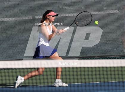 Thumbnail 3 in Red Bluff vs. St. Ignatius (CIF NorCal Regional Team Tennis Championships) photogallery.