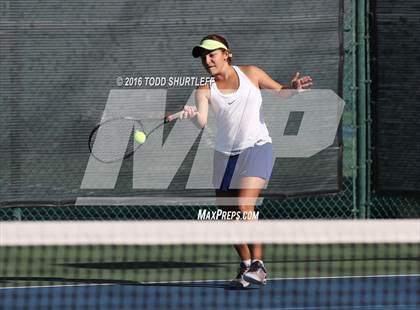 Thumbnail 3 in Red Bluff vs. St. Ignatius (CIF NorCal Regional Team Tennis Championships) photogallery.