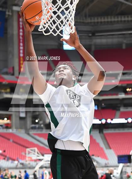 Thumbnail 1 in Fairmont Prep vs. St. Mary's - Section 7 Basketball Tournament photogallery.