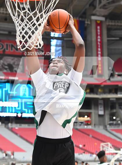 Thumbnail 2 in Fairmont Prep vs. St. Mary's - Section 7 Basketball Tournament photogallery.