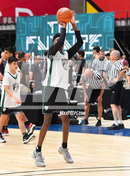 Thumbnail 1 in Fairmont Prep vs. St. Mary's - Section 7 Basketball Tournament photogallery.