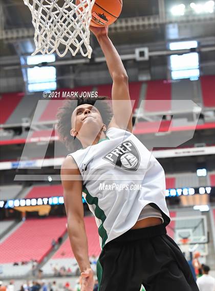 Thumbnail 1 in Fairmont Prep vs. St. Mary's - Section 7 Basketball Tournament photogallery.