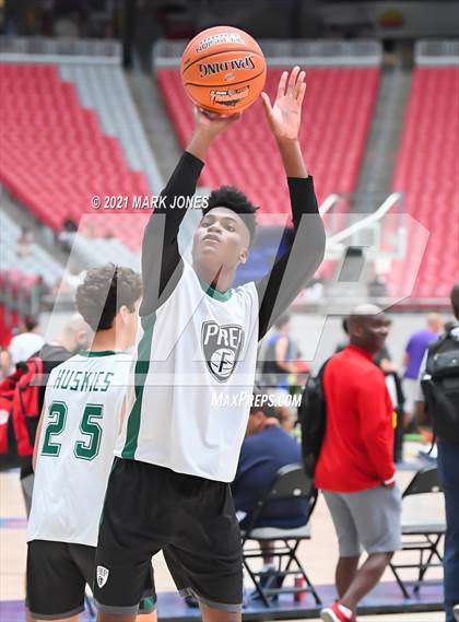 Thumbnail 3 in Fairmont Prep vs. St. Mary's - Section 7 Basketball Tournament photogallery.