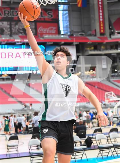 Thumbnail 1 in Fairmont Prep vs. St. Mary's - Section 7 Basketball Tournament photogallery.
