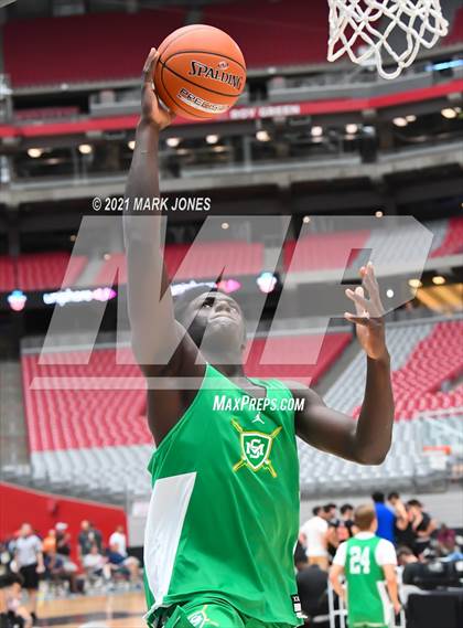 Thumbnail 3 in Fairmont Prep vs. St. Mary's - Section 7 Basketball Tournament photogallery.