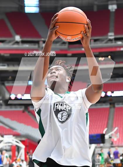Thumbnail 2 in Fairmont Prep vs. St. Mary's - Section 7 Basketball Tournament photogallery.