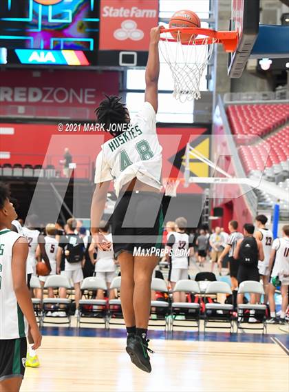 Thumbnail 1 in Fairmont Prep vs. St. Mary's - Section 7 Basketball Tournament photogallery.