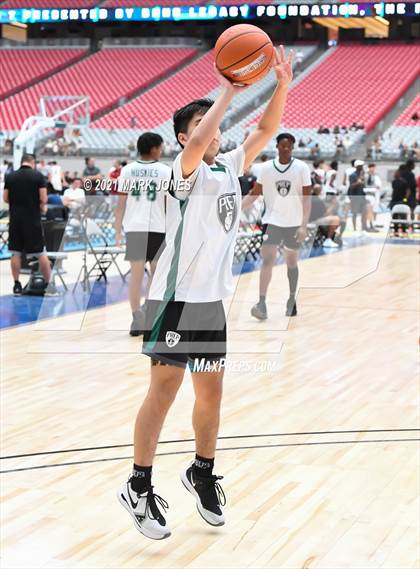 Thumbnail 2 in Fairmont Prep vs. St. Mary's - Section 7 Basketball Tournament photogallery.