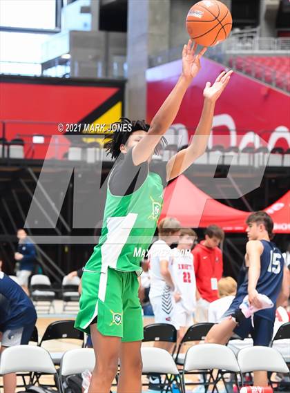 Thumbnail 3 in Fairmont Prep vs. St. Mary's - Section 7 Basketball Tournament photogallery.