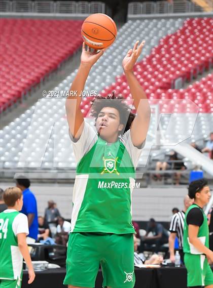 Thumbnail 1 in Fairmont Prep vs. St. Mary's - Section 7 Basketball Tournament photogallery.
