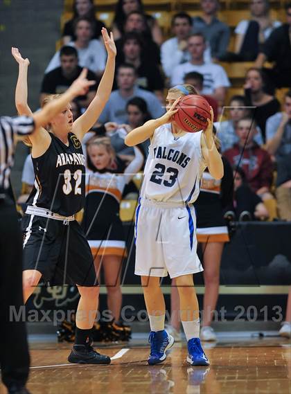 Thumbnail 2 in Arapahoe vs. Highlands Ranch  (CHSAA 5A Final Four) photogallery.