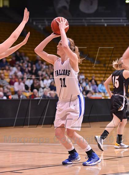 Thumbnail 3 in Arapahoe vs. Highlands Ranch  (CHSAA 5A Final Four) photogallery.