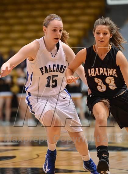 Thumbnail 1 in Arapahoe vs. Highlands Ranch  (CHSAA 5A Final Four) photogallery.