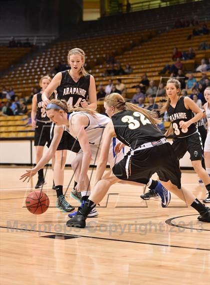 Thumbnail 3 in Arapahoe vs. Highlands Ranch  (CHSAA 5A Final Four) photogallery.