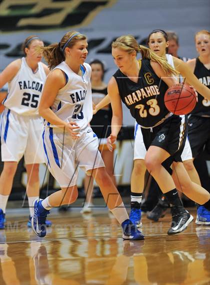Thumbnail 2 in Arapahoe vs. Highlands Ranch  (CHSAA 5A Final Four) photogallery.