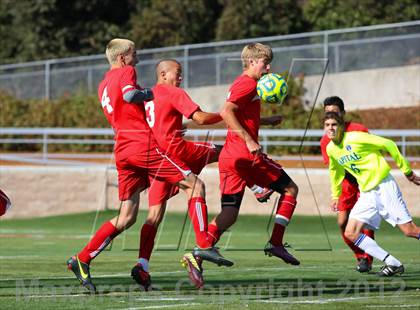 Thumbnail 3 in Capital Christian vs. Gustine (CIF SJS D6 Final) photogallery.