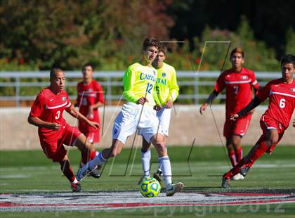 Thumbnail 2 in Capital Christian vs. Gustine (CIF SJS D6 Final) photogallery.