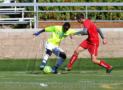 Thumbnail 2 in Capital Christian vs. Gustine (CIF SJS D6 Final) photogallery.