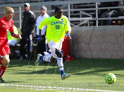 Thumbnail 1 in Capital Christian vs. Gustine (CIF SJS D6 Final) photogallery.