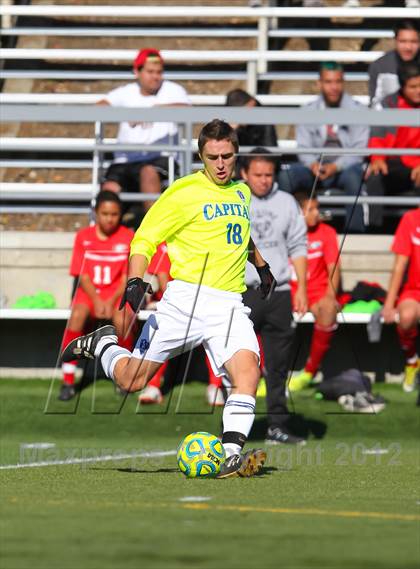 Thumbnail 3 in Capital Christian vs. Gustine (CIF SJS D6 Final) photogallery.