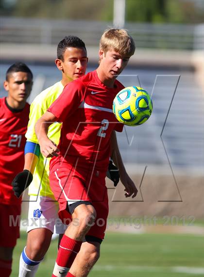 Thumbnail 2 in Capital Christian vs. Gustine (CIF SJS D6 Final) photogallery.