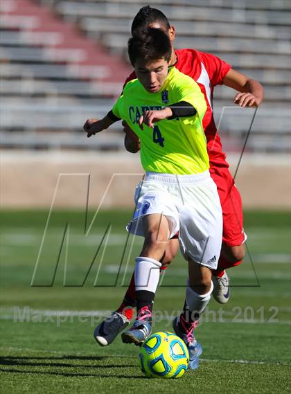 Thumbnail 2 in Capital Christian vs. Gustine (CIF SJS D6 Final) photogallery.