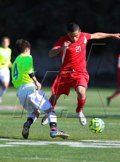 Thumbnail 2 in Capital Christian vs. Gustine (CIF SJS D6 Final) photogallery.