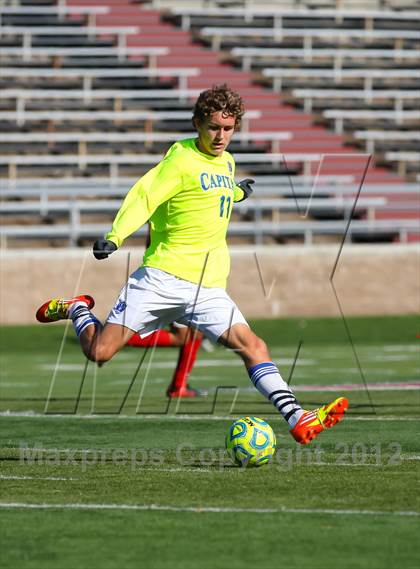 Thumbnail 2 in Capital Christian vs. Gustine (CIF SJS D6 Final) photogallery.