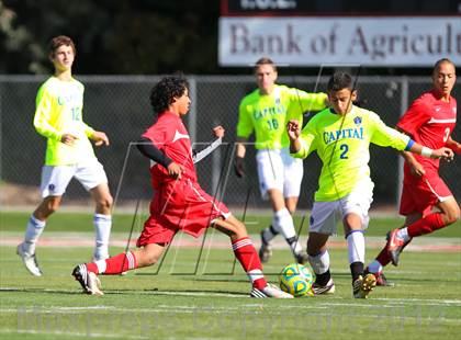 Thumbnail 1 in Capital Christian vs. Gustine (CIF SJS D6 Final) photogallery.