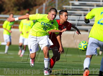 Thumbnail 2 in Capital Christian vs. Gustine (CIF SJS D6 Final) photogallery.