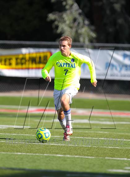 Thumbnail 1 in Capital Christian vs. Gustine (CIF SJS D6 Final) photogallery.