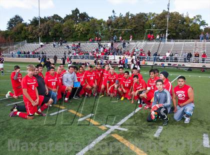 Thumbnail 2 in Capital Christian vs. Gustine (CIF SJS D6 Final) photogallery.