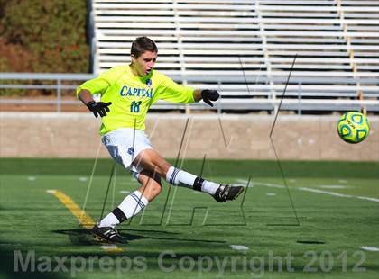 Thumbnail 1 in Capital Christian vs. Gustine (CIF SJS D6 Final) photogallery.