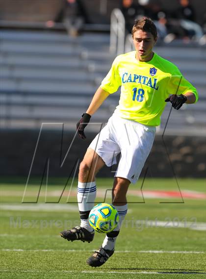 Thumbnail 3 in Capital Christian vs. Gustine (CIF SJS D6 Final) photogallery.