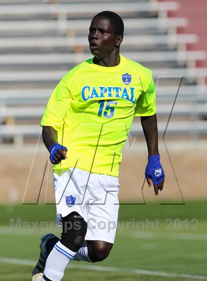 Thumbnail 3 in Capital Christian vs. Gustine (CIF SJS D6 Final) photogallery.