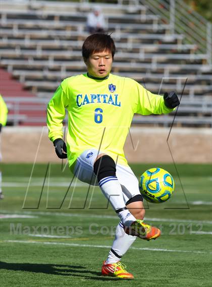 Thumbnail 1 in Capital Christian vs. Gustine (CIF SJS D6 Final) photogallery.