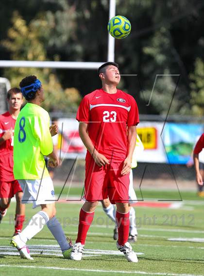 Thumbnail 1 in Capital Christian vs. Gustine (CIF SJS D6 Final) photogallery.