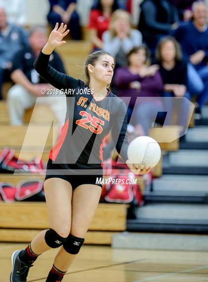 Thumbnail 2 in St. Francis vs. Whitney (CIF SJS D2 Semifinal) photogallery.