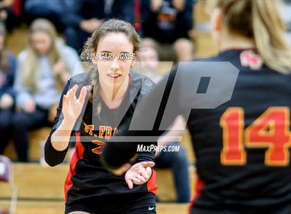 Thumbnail 2 in St. Francis vs. Whitney (CIF SJS D2 Semifinal) photogallery.