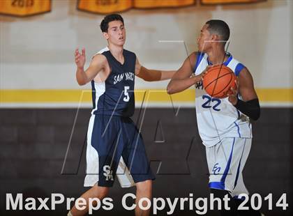 Thumbnail 2 in San Diego Senior All-Star Game (Boys) photogallery.