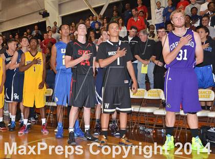 Thumbnail 1 in San Diego Senior All-Star Game (Boys) photogallery.