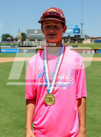 Thumbnail 1 in Hawley vs. Collinsville (UIL 2A Baseball Final Medal Ceremony) photogallery.