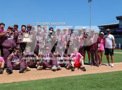 Thumbnail 3 in Hawley vs. Collinsville (UIL 2A Baseball Final Medal Ceremony) photogallery.