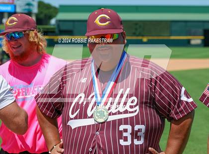Thumbnail 1 in Hawley vs. Collinsville (UIL 2A Baseball Final Medal Ceremony) photogallery.