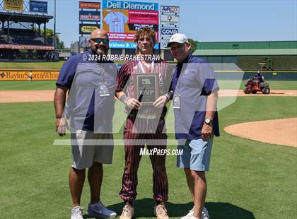 Thumbnail 3 in Hawley vs. Collinsville (UIL 2A Baseball Final Medal Ceremony) photogallery.