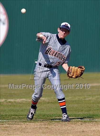 Thumbnail 1 in Naaman Forest vs. McKinney North (Carrollton Diamond Classic) photogallery.
