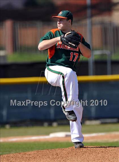 Thumbnail 3 in Naaman Forest vs. McKinney North (Carrollton Diamond Classic) photogallery.