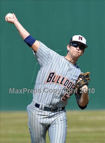 Thumbnail 2 in Naaman Forest vs. McKinney North (Carrollton Diamond Classic) photogallery.