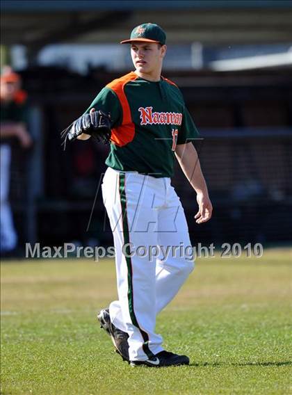 Thumbnail 2 in Naaman Forest vs. McKinney North (Carrollton Diamond Classic) photogallery.