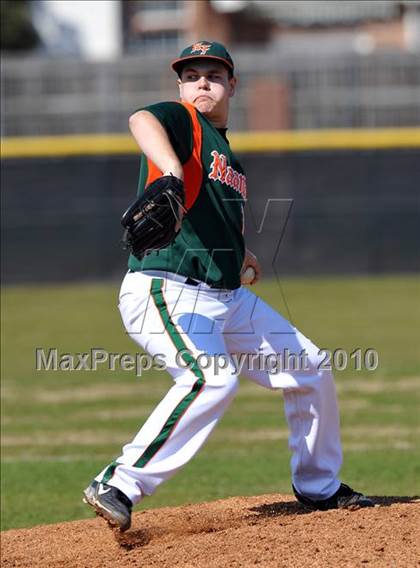 Thumbnail 1 in Naaman Forest vs. McKinney North (Carrollton Diamond Classic) photogallery.